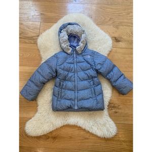 North face 550 down jacket w hood // 3T
